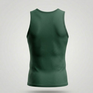 Débardeur de sport respirant en tricot pour homme, idéal pour la musculation, avec logo personnalisé - Product Image 5