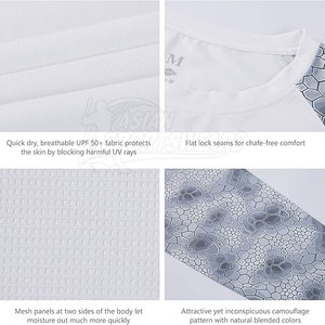 Camisetas de Pesca Stream Escape Premium para Actividades al Aire Libre, con Gestión de Humedad, Estilo Casual a Bajo Precio - Product Image 6