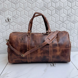 New Arrival Genuine Leather Luggage Bags Multi Uses Handmade Bag Unisex Travel Bag Big Size Multi Uses Hair on Hide <b>Fur</b> Handbag - Product Image 1