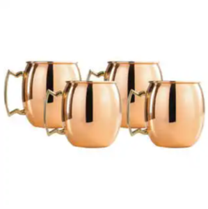 Taza de Cobre MOSCOW de Alta Calidad, Artesanía India para el Hogar - Product Image 2