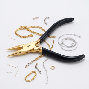 Jewelry Making Premium Chain Nose Pliers 120mm Handmade Wire Craft <b>Tools</b> Stainless Steel Polished Finish Jewelry DIY Craft <b>Tools</b> - Product Image 1