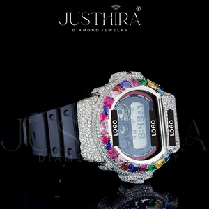 Reloj de cuarzo Miyota de lujo para hombre, caja de 41mm, correa de goma negra, cristal analógico, manecillas luminosas, cierre oculto, resistente al agua 3BAR - Product Image 4