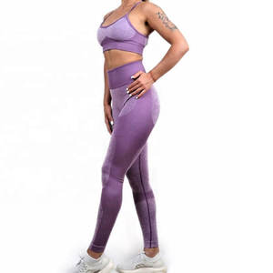 Conjunto de Yoga para Mujer de Primera Calidad a Precio Económico, Servicio OEM Sostenible, Personalizable, en Grandes Cantidades, Conjunto de Yoga para Mujer de Venta Caliente en el Gimnasio - Product Image 1