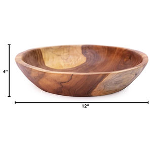 ชามไม้สำหรับห้องครัวชามอาหารสำเร็จรูปสำหรับซุปสลัดข้าวผลไม้และอาหารที่เสิร์ฟในห้องครัว - Product Image 3