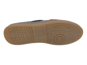 Chaussures de marche pour hommes en cuir synthétique noir à lacets, respirantes, avec semelle intermédiaire et extérieure en EVA, en cuir véritable, toutes saisons, décontractées - Product Image 4