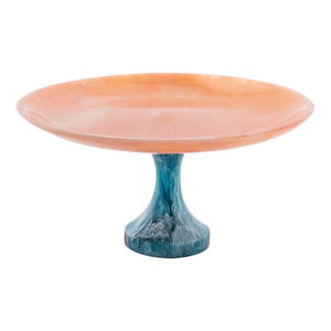 Modern Trending Design Resin Cake Stand Artizon Studio Customized Color High-quality Unique Designer Epoxy Plate Top Handmade - Product Image 2