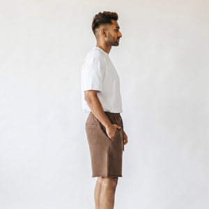 Pantalones Cortos Deportivos Holgados para Hombre, Casuales, 100% Algodón, con Cordón en la Cintura, de Secado Rápido, Transpirables, Ajuste Holgado - Product Image 3