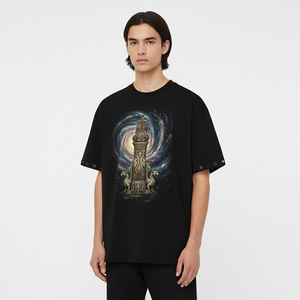 T-shirt pour homme personnalisé de haute qualité avec logo imprimé sur mesure, motif personnalisé, strass, coton lourd, streetwear, manches courtes, ODM OEM - Product Image 6