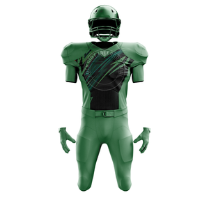 Uniforme de Fútbol Americano de Poliéster, Ajuste Atlético Cómodo, Costuras Resistentes, Ideal para Entrenamientos y Ligas - Product Image 1