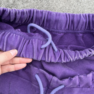 Shorts d'été décontractés pour hommes de haute qualité, design double taille, 100 % coton uni, anti-UV, séchage rapide, respirants, personnalisables et tendance - Product Image 4