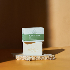 Fournisseur en gros de produits naturels et biologiques GOATLOVE SKINCARE, savon pour le corps en crème, barre de savon 100g - Product Image 1