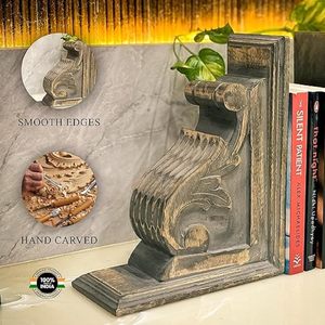 Soportes decorativos para libros para sala de estar, dormitorio, biblioteca, decoración de estanterías - Product Image 4