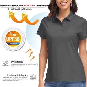 2026 New Trending High Quality Women <b>Polo</b> Shirts <b>Orange</b> Color Cotton Best Fabric <b>Polo</b> Tshirts for Woman's - Product Image 6