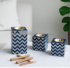 Brûleur d'encens aromatique Madkhan Mubkhar luxueux en nacre et coquillage pour l'aromathérapie et la fragrance - Product Image 4