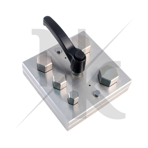 Juego de Cortadores de Disco Hexagonales de Acero Inoxidable, Herramientas para Hacer Joyas, Bloque de Punzonado de Chapa Metálica, Palanca, Herramientas para Orfebrería, Moldeado de Metales - Product Image 5
