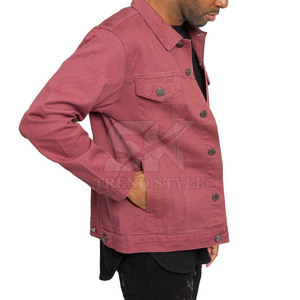 Chaqueta de Mezclilla Lisa para Hombre, Fabricada Profesionalmente, al por Mayor, para Uso Casual y al Aire Libre, Chaqueta de Invierno para Hombre con Logotipo Personalizado - Product Image 4