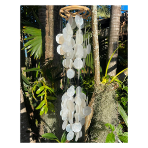 Natural Capiz <b>Shell</b> Seashell Disc Handmade Pendant White Iridescent Hanging <b>Ornament</b> for Home Decoration Craft Gift - Product Image 5