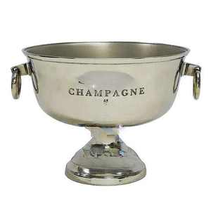 Cuenco de champán de aluminio estilo fundido para bares, pubs, bodas, fiestas, uso en mesa, para enfriar botellas, cuenco de champán metálico para hielo - Product Image 2