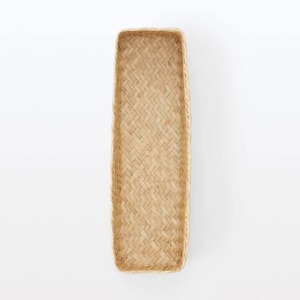 Seagrass Organizer Herringbone <b>Rectangular</b> Half <b>Basket</b> Handmade <b>Storage</b> <b>Basket</b> Wholesale eco-friendly Made in Viet Nam - Product Image 5
