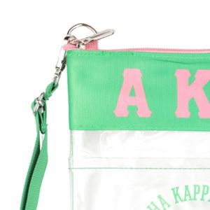 Pink Green <b>Clear</b> Crossbody <b>Bag</b> Women Transparent Shoulder Purse Casual Fashion Handbag Adjustable Strap Daily Travel Storage <b>Bag</b> - Product Image 4
