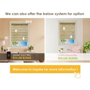 New Easy Installation Natural Bamboo Material Blind For Home Decoration