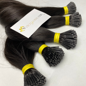 I Tips Keratin Tips Femme Extensions de Cheveux Humains Raw Vietnamiens Bundles Ombre Blond Couleur 60 613 Prix de gros - Product Image 3