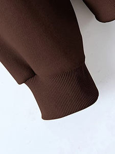 เสื้อฮู้ดผู้หญิงลำลองสำหรับฤดูหนาว แบบซิป มีกระเป๋า สีพื้น ปักโลโก้ได้ตามสั่ง ผ้าฟลีซเนื้อนุ่ม ระบายอากาศได้ดี ผลิตจากผ้าฝ้าย 100% ขายส่ง - Product Image 5