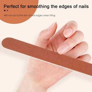 Mini Lima de Uñas de Acero Inoxidable con Doble Borde Curvo para Detallado de Precisión y Limaado Más Rápido - Product Image 4