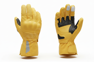 Nouveaux gants de moto sur mesure en cuir, protection tactile, antidérapants, respirants, équipement de sécurité pour motards. - Product Image 2