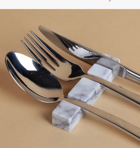 Ensemble de couverts élégants pour la salle à manger, cuillère, fourchette, couteau, vaisselle moderne pour la maison, l'hôtel, le restaurant - Product Image 3