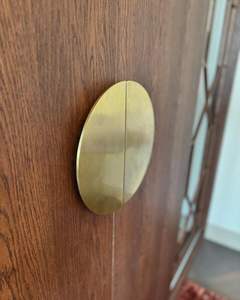 Manija de Latón de Estilo Victoriano, Palanca de Puerta de Estilo Edwardiano, Diseño Barroco, Tirador de Puerta de Latón para Casa Histórica - Product Image 5