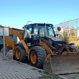 Chargeuse-pelleteuse Cat 434 avec transmission par direction à glissement, capacité nominale de 5 tonnes, godet de chargeur frontal, pompe de 3/7 tonnes, boîte de vitesses - Occasion - Product Image 6