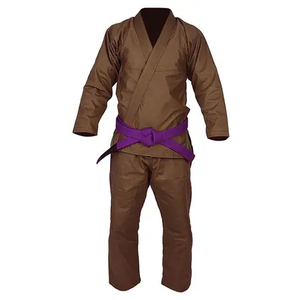 Ropa Deportiva de Diseño Sencillo para Artes Marciales, Uniforme de Judo, Cinturón de Karate Verde para Entrenamiento, 100% Algodón Transpirable, Personalizable - Product Image 3
