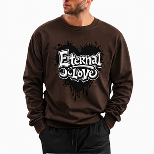 เสื้อฮู้ดผ้าฝ้ายผสมเนื้อนุ่ม 320 GSM แบบสวมหัว หนักแน่น พร้อมงานปักและสกรีนจากโรงงาน - Product Image 3