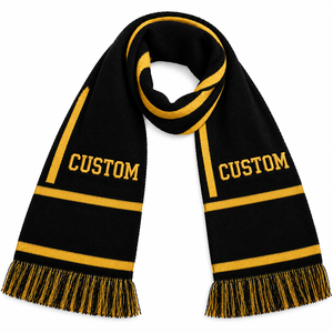 Écharpe de supporter en tricot de qualité supérieure – Marchandises personnalisées du club – Écharpe de club de football personnalisée – Tissage jacquard de haute qualité - Product Image 1