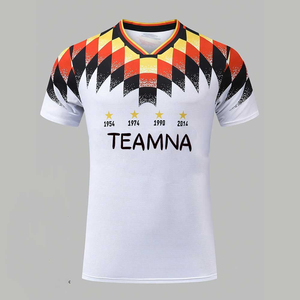 Mens Retro Soccer Jersey Custom Design Football Shirt Quick Dry Training Wear - Product Image 6