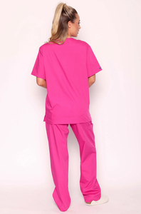 Ensemble de Blouses Médicales Unisexe en Tissu Tricoté Écologique Respirant Anti-Boulochage avec Détection d'Aiguilles, Uniforme d'Infirmière d'Hôpital OEM - Product Image 4