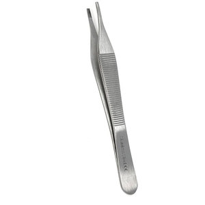 Pinces à panser en acier inoxydable à poignée large, à surface striée antidérapante, ensemble d'instruments manuels - Product Image 3