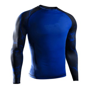 Rashguard BJJ personnalisé imprimé par sublimation pour hommes, service OEM, conception personnalisée OEM, rashguard de compression MMA - Product Image 4