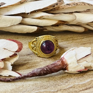 High Demand Brass <b>Ring</b> Vintage 18k Gold Plated Bohemia Tribal <b>Ring</b> <b>Chunky</b> Statement Handmade Wholesale <b>Ring</b> For Women - Product Image 1