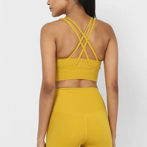 Ensembles de yoga pour femmes sur mesure, taille élastique, haute qualité, service OEM, prix raisonnable - Product Image 5