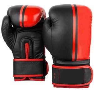 Guantes de boxeo de piel de vaca de primera calidad a precio mayorista RTS, guantes de entrenamiento y sparring profesionales de cuero puro AS-BG-4778 - Product Image 1