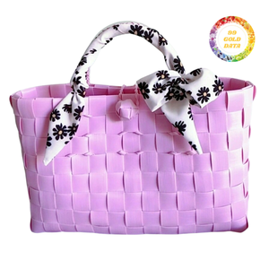 Sac tissé en plastique durable de qualité supérieure pour la plage, les voyages et les excursions en plein air – Vente directe du fabricant vietnamien - Product Image 3