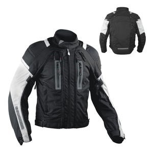 Veste de protection CE premium avec coque extérieure 600D et panneaux de veste résistants à l'abrasion 1000D pour une sécurité optimale par tous les temps - Product Image 2