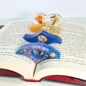 Decorative Resin <b>Book</b> <b>Page</b> Holder | Thumb Finger Reader Accessory for <b>Book</b> Lovers - Product Image 1