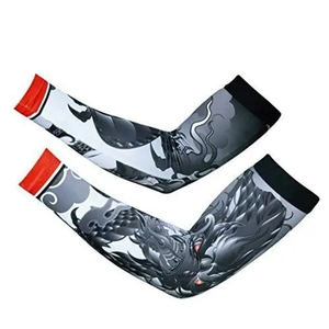 Mangas de silicona antideslizantes para brazos con logo personalizado OEM 2026, mangas para codos para gimnasio y running - Product Image 4