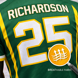 Camiseta de Fútbol Personalizada OEM de Talla Grande con Logotipo Frontal, Cuello en V, Antibacteriana, de Secado Rápido, Transpirable, 100% Poliéster, Estampada, Manga Corta - Product Image 5