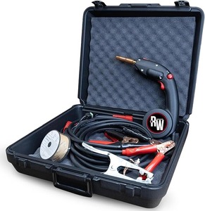 Máquina de Soldar Portátil, Soldadora MIG a Gas con Alimentación por Batería de Coche, Soldadura en Movimiento para Acero, Aluminio y Más, Incluye Estuche de Transporte - Product Image 1