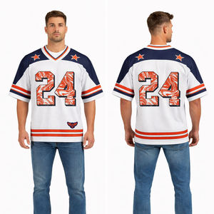 2026 Summer Mens Cropped Mesh Boxy Fit Football Jersey <b>100</b> Percent <b>Polyester</b> 220gsm Soccer <b>Shirt</b> Athletic Top - Product Image 5