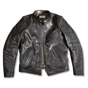 Veste en cuir à manches longues pour homme, coupe-vent, style automne, noir, vêtements de moto - Product Image 6